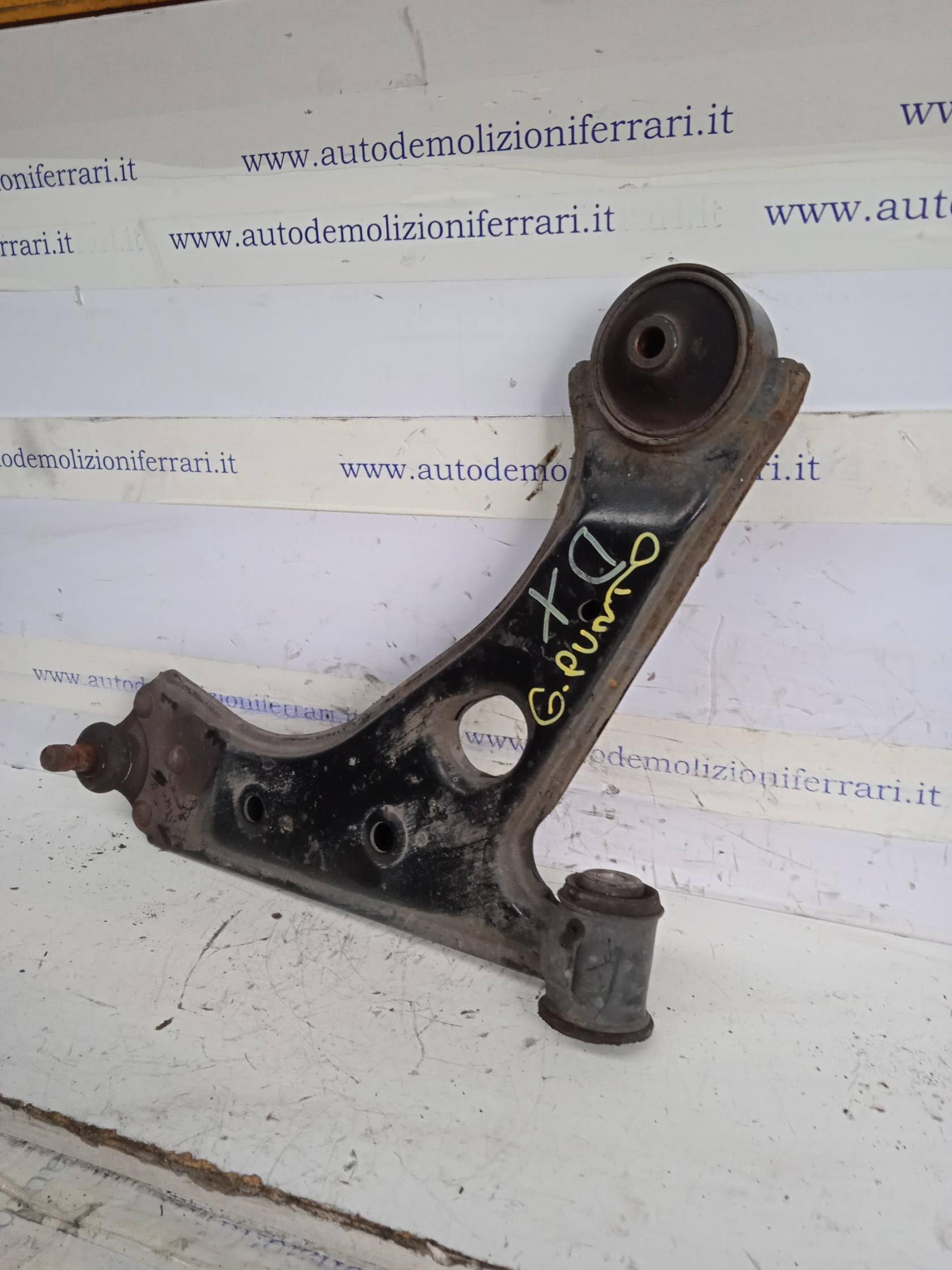 Braccio oscillante sosp. ant. dx.